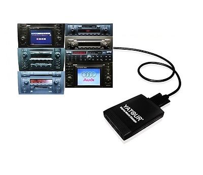 USB SD AUX MP3 Adapter AUDI A2 A3 8L 8P A4 B5 B6 B7 CD-Wechsler MP3 8-20 pin 