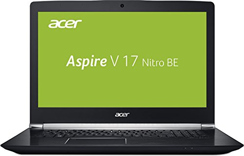 Acer Aspire V 17 Nitro (VN7-793G-53K5) 43,9 cm (17,3 Zoll FHD IPS matt) Gaming Notebook (Intel Core i5-7300HQ, 8GB RAM, 256GB PCIe SSD + 1TB HDD, GeForce GTX 1050Ti, USB 3.1 Type-C, Win 10) schwarz
