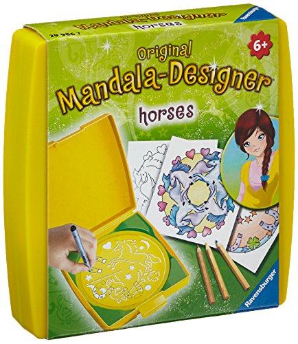 Ravensburger 29986 - horses (Pferde) Mini Mandala-Designer®