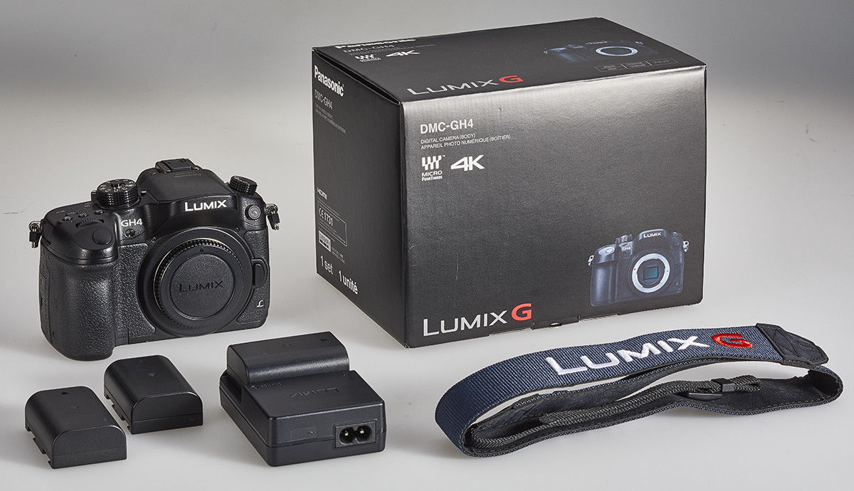 Panasonic LUMIX DMC GH4H 16.0MP Digitalkamera - Schwarz (Nur Gehäuse)