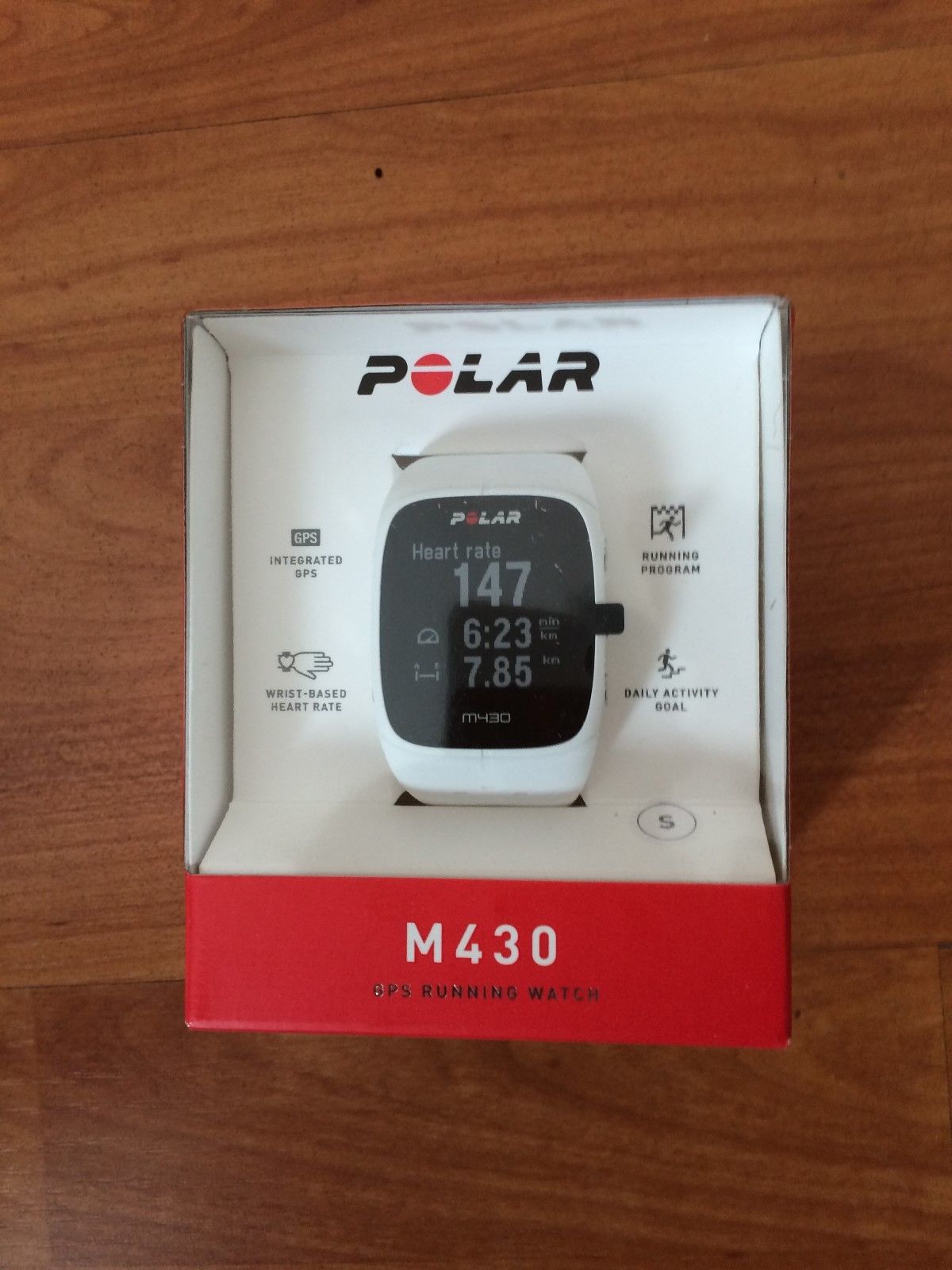 Polar M430 weiß GPS Sportuhr Fitnessuhr mit Pulsmessung am Handgelenk ***NEU***