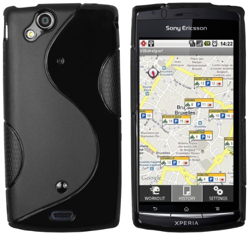 mumbi TPU Silikon Schutzhülle für Sony Ericsson Xperia Arc / Xperia ARC S
