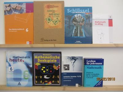 41 Bücher Mathematik Mathe Rechnen Schulbücher Fachbücher
