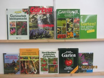 31 Bücher Garten gärtnern Gartengestaltung Gartenpflege Gartenkunst