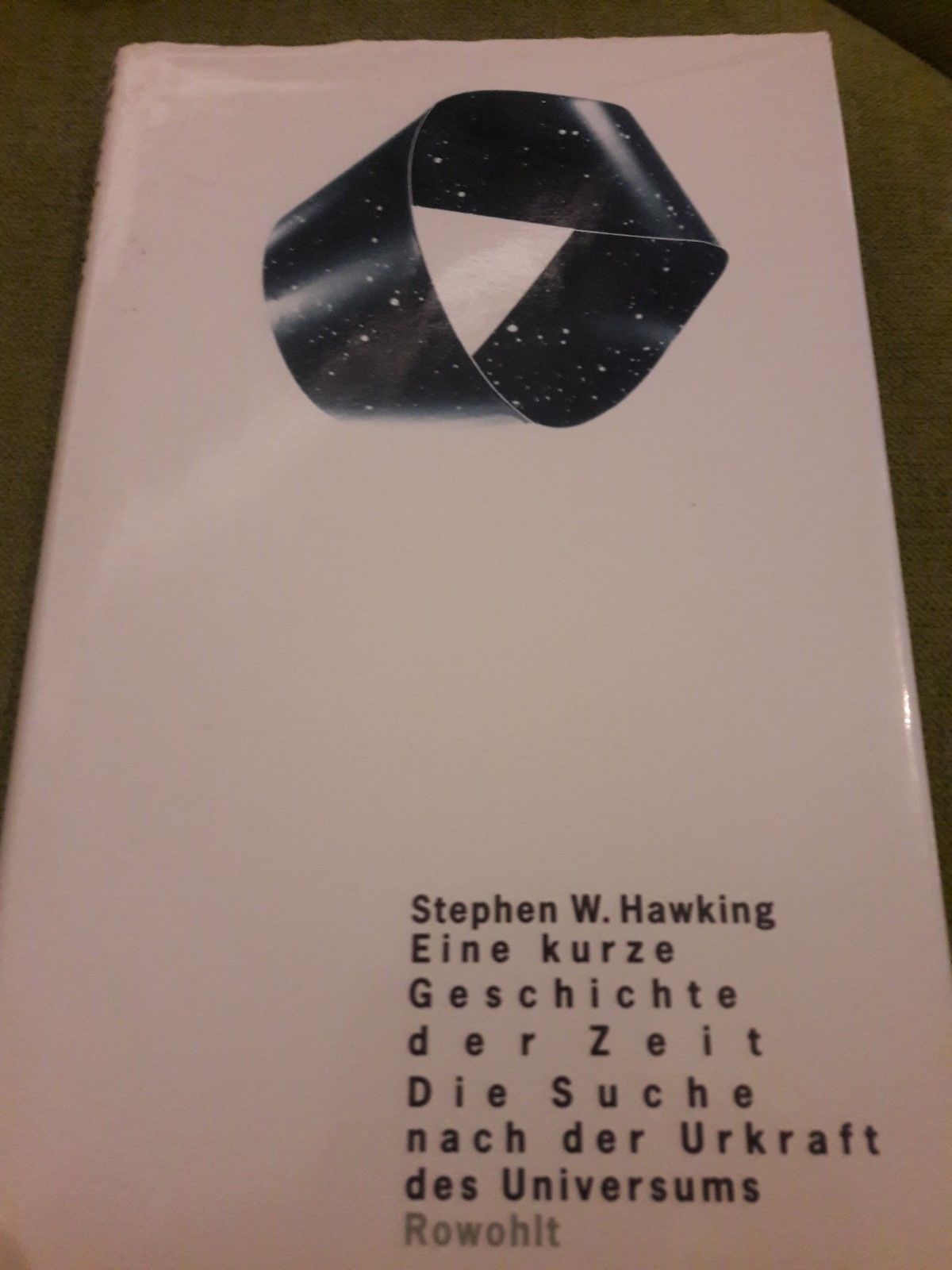 Eine kurze Geschichte der Zeit von Stephen W. Hawking (1988, Gebundene Ausgabe)