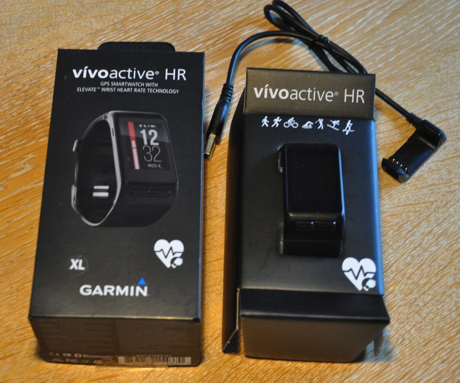 Garmin Vivoactive HR GPS Fitnessuhr - NEUWERTIG
