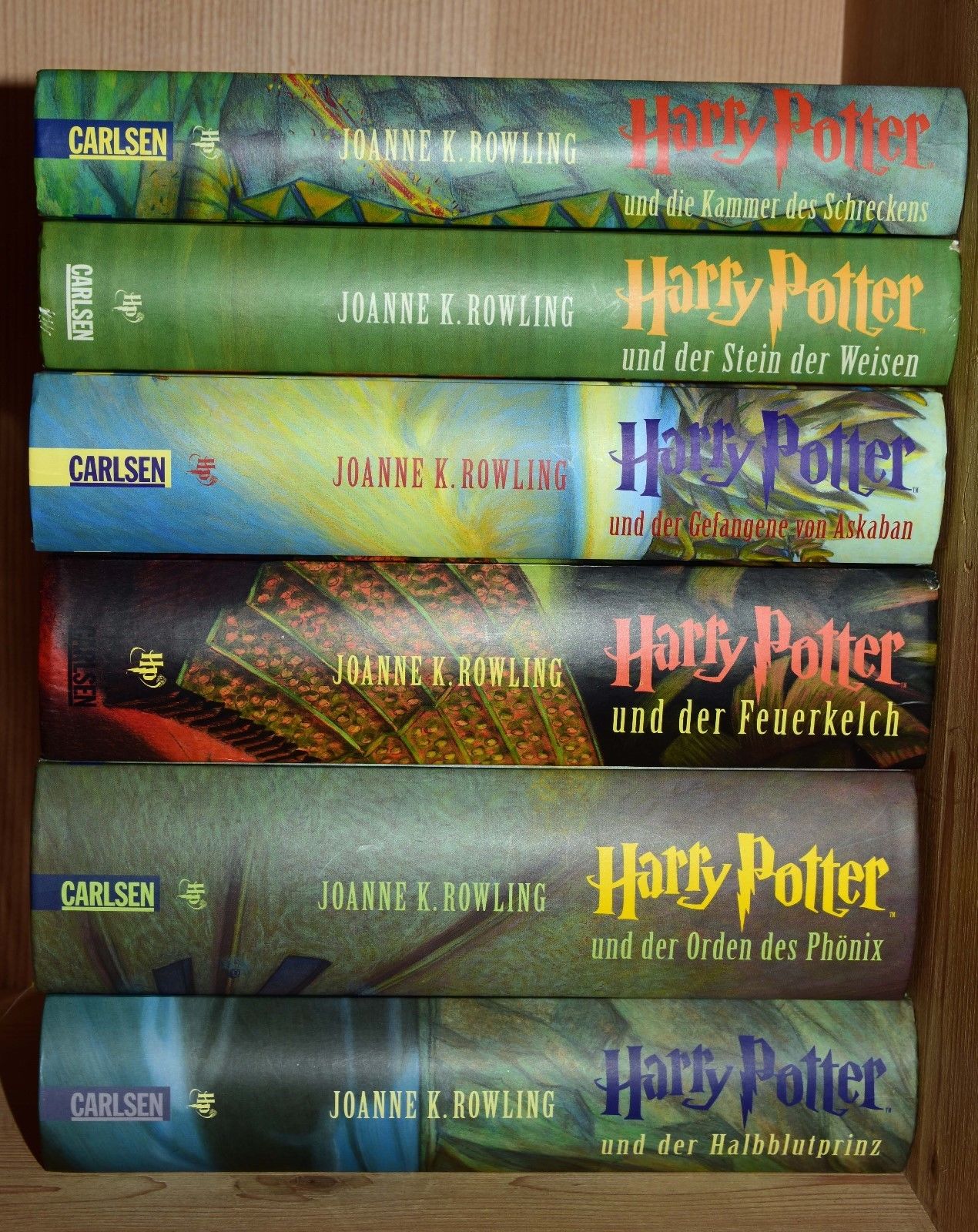 Harry Potter Band 1-6 (gebunden)