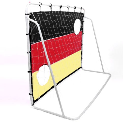 ZELSIUS Fußballtor Fußball Torwand Deutschland Fussballtor Stahl 210 x 150 cm