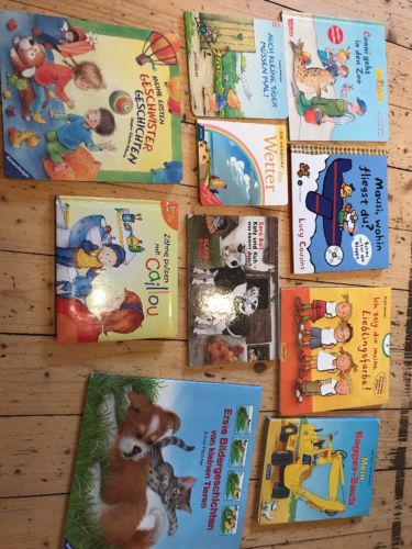 10 Kinderbücher Wimmelbücher Paket Bilderbücher Vorlesebücher Bildergeschichten