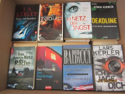 50 Bücher Romane Krimi Thriller Psychothriller  Top Titel Bestseller Paket 1