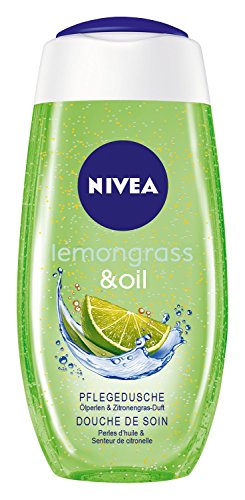 Nivea Lemongras und Oil Duschgel mit Pflegeöl-Perlen, 2er Pack (2 x 250 ml)