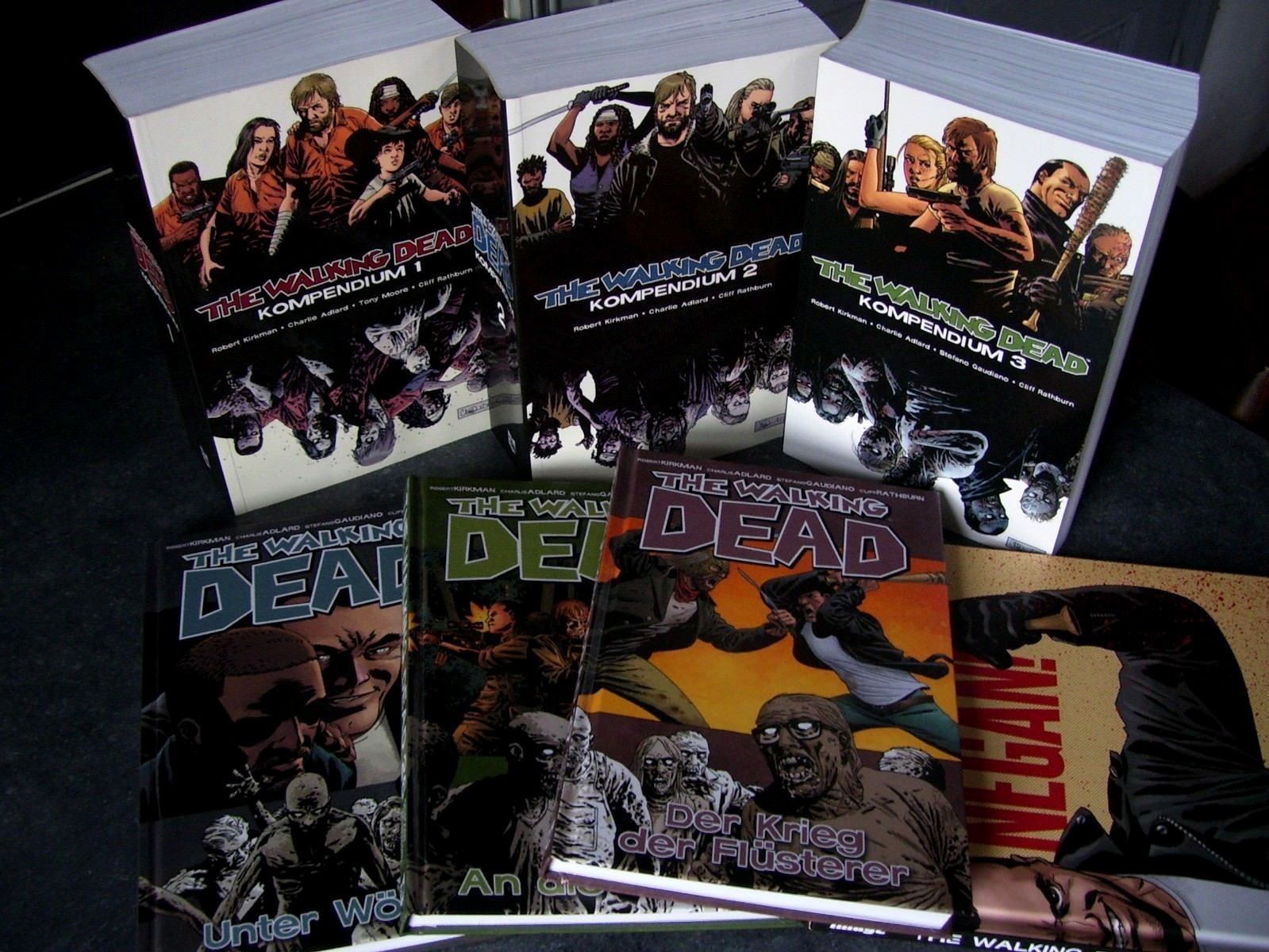 THE WALKING DEAD Comic-Kompendium 1 + 2 + 3 + Bd. 25, 26, 27 - deutsch! + Negan