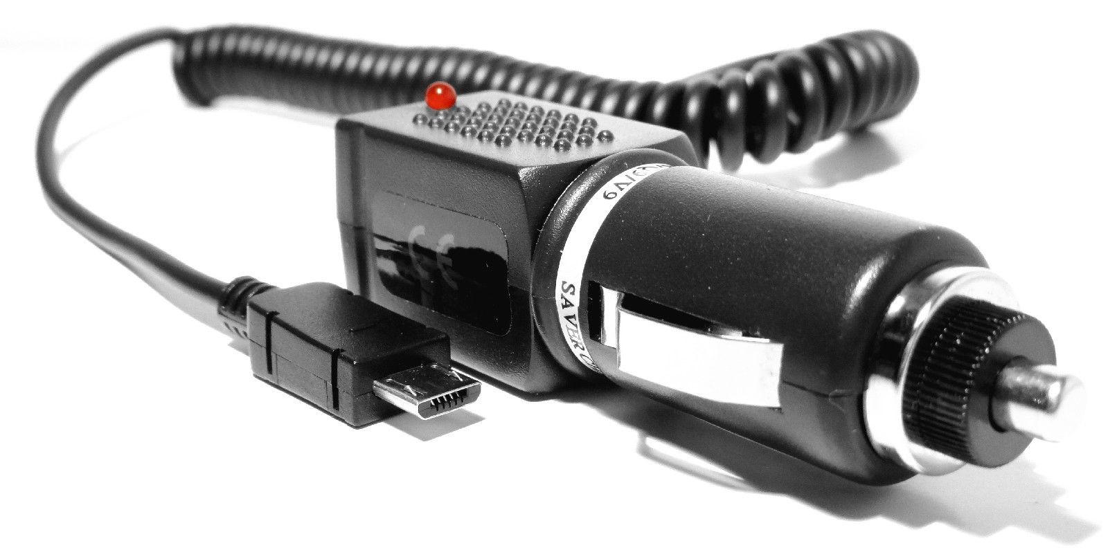 Saver Charger Micro USB Ladekabel Ladegerät Lader Zigarettenanzünder 12/24V 1A