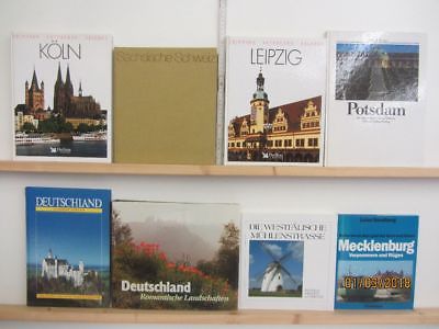 18 Bücher Bildbände Deutschland deutsche Bundesländer deutsche Städte