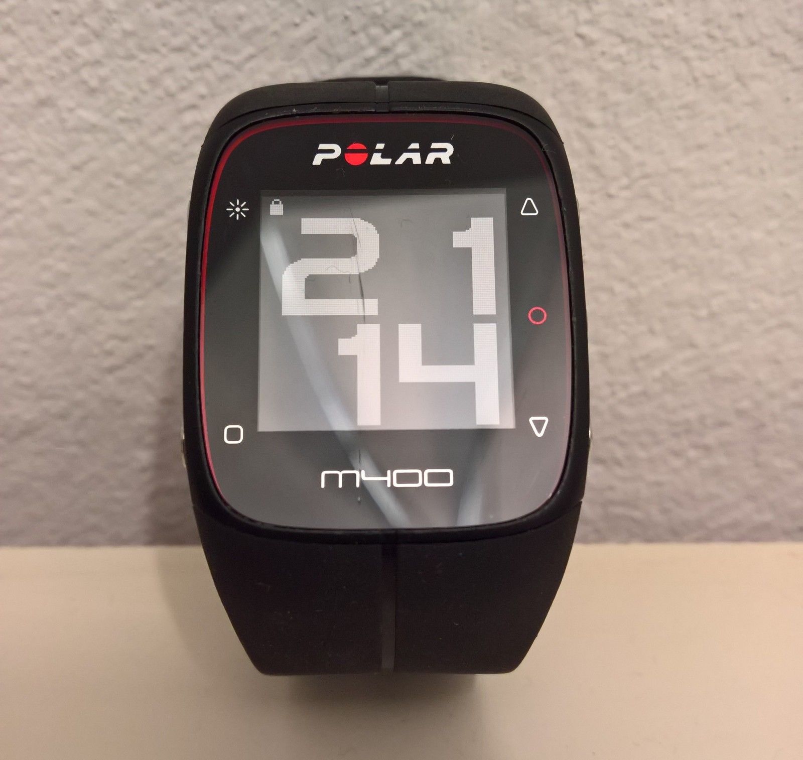 Polar M400 - GPS Laufuhr Sportuhr Wearable, Schwarz