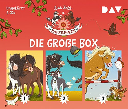 Die Haferhorde – Die große Box (Teil 1-3): Ungekürzte Lesungen mit Bürger Lars Dietrich (6 CDs)