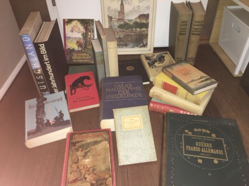 Konvolut teils sehr alter Bücher