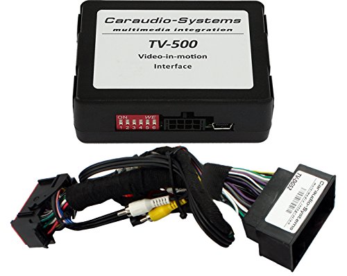 Caraudio-Systems TF-UCON52 Video Freischaltung mit Uconnect 8.4AN/RA4 und 8.4A/RA3 und 52-Polig Stecker schwarz/silber