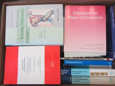 49 Bücher medizinische Fachbücher innere Medizin Anatomie Krankheit Gesundheit