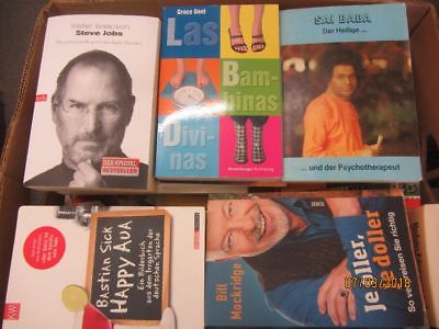 75 Bücher Softcover Romane Sachbücher Erzählungen u.a. 