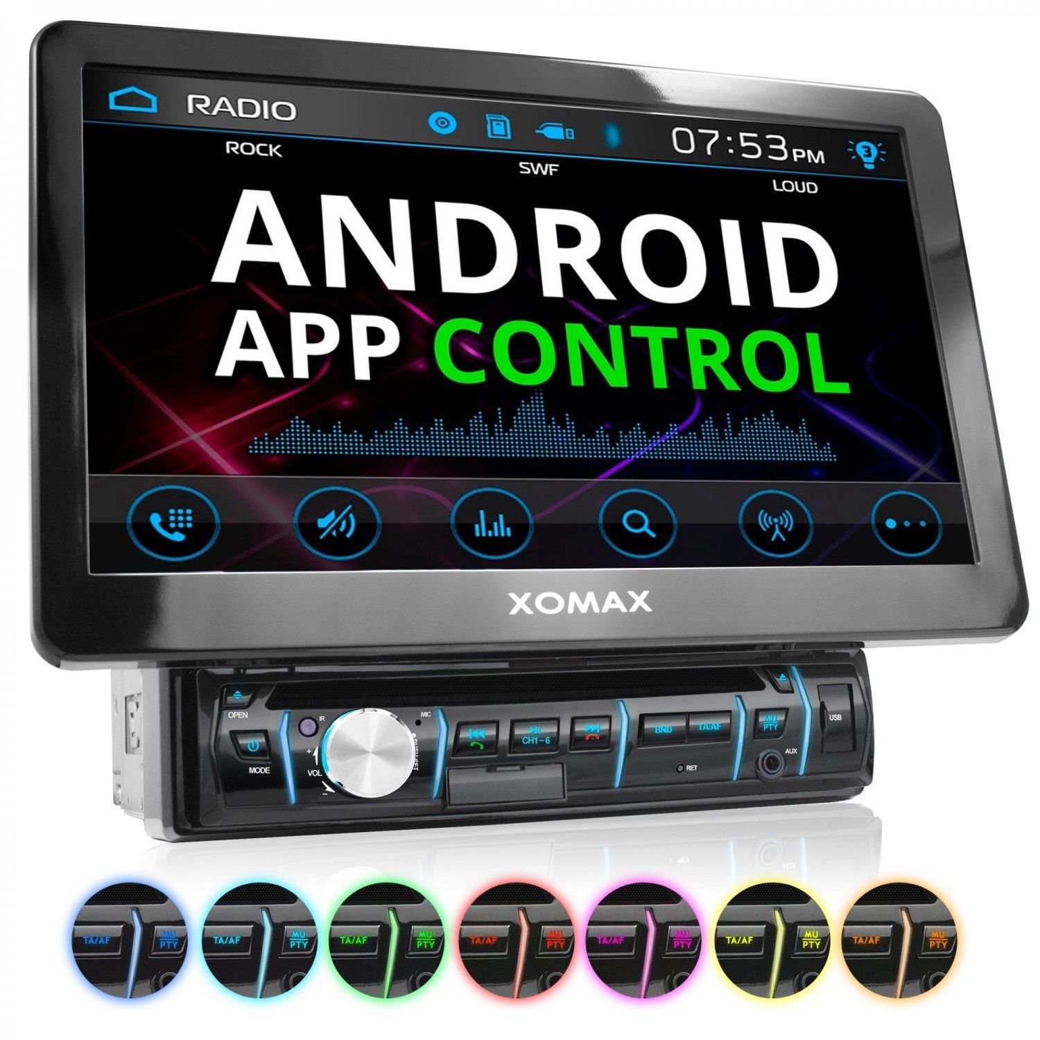 1DIN Android Autoradio mit App 10