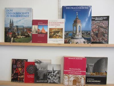 88 Bücher Bildbände Hefte Kirchen Klöster Abteien Kirchengeschichte Theologie