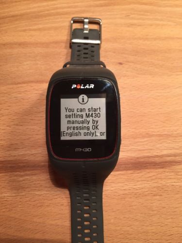 POLAR M430, schwarz, GPS Sportuhr