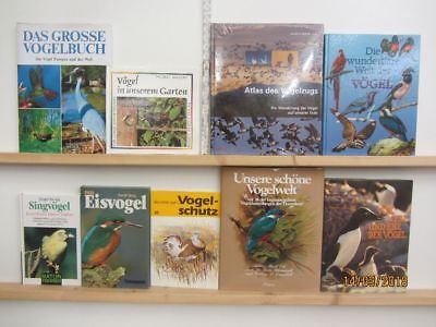 49 Bücher Bildbände Vögel Vogelkunde Ziervögel Vogelwelt Vogelführer