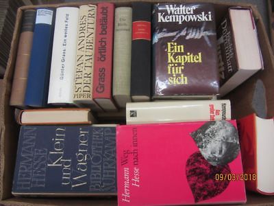 37 Bücher Romane deutsche Klassiker Böll Lenz Mann Grass Hesse u.a.