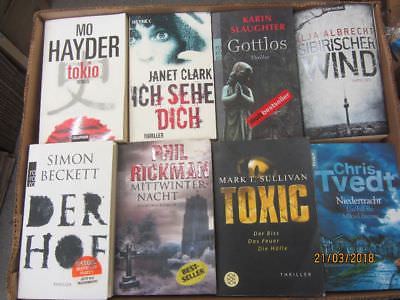 55 Bücher Romane Krimi Thriller Psychothriller  Top Titel Bestseller