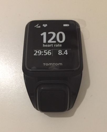 TomTom Runner 3 Cardio GPS Laufuhr Herzfrequenzmessung Handgelenk Wie Neu
