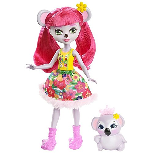 Mattel Enchantimals FCG64 - Koalabär-Mädchen Karina Koala, Puppe