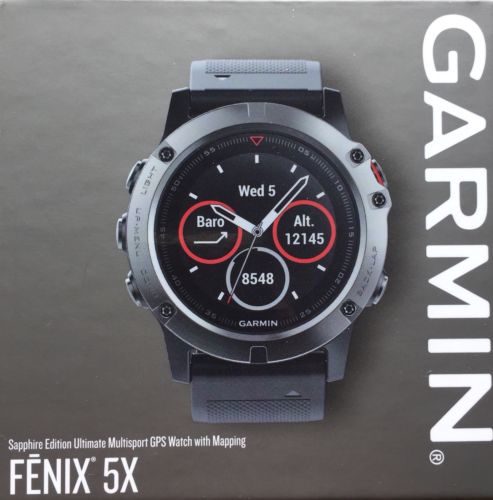 Garmin fenix 5x Sapphire Edition / Ultimate Multisport GPS Watch