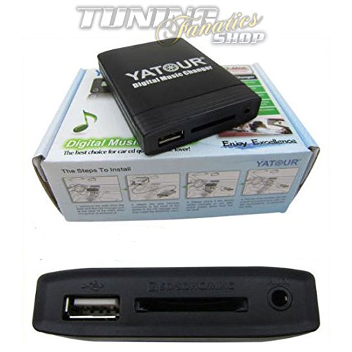 USB SD SDHC MP3 AUX In Interface CD Wechsler Adapter