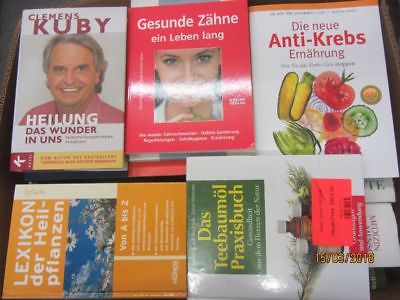 42 Bücher Gesundheit Medizin Selbstheilung Naturmedizin Naturheilkunde
