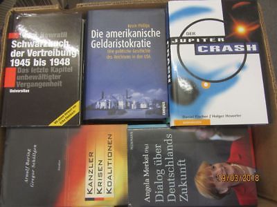 36 Bücher Sachbücher Wissenschaft Wirtschaft Politik Zeitgeschichte Paket 3