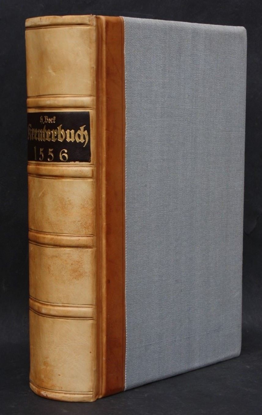 HIERONYMUS BOCK,KREUTERBUCH,MIT 500 HOLZSCHNITTEN,STRASSBURG RIHEL,1556,RAR
