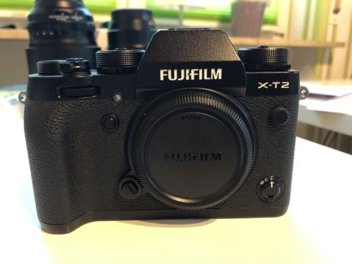 Fujifilm X-T2 Gehäuse, Schwarz, gebraucht, mit Rechnung vom 09.12.16