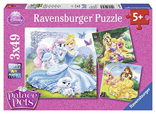 Ravensburger 09346 - Belle, Cinderella und Rapunzel