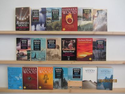 Barbara Wood 19 Bücher Romane romantische Romane historische Romane