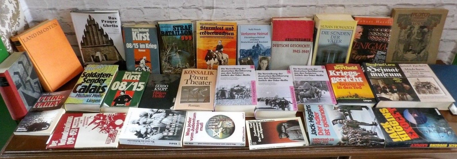 Kriegs Bücher Weltkrieg große Büchersammlung 29 Bücher im Konvolut - Sammlung 