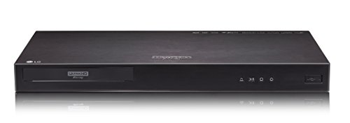 LG UP970 Ultra HD Blu-ray Player (Multi HDR, 4K Streaming, WLAN) schwarz