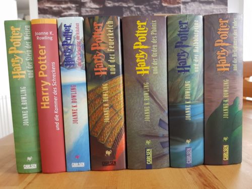 Harry potter 1-7 Bücher gebunden
