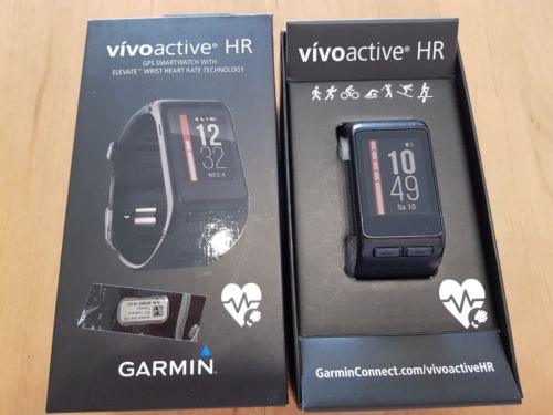 garmin vivoactive hr, gps smartwatch, top Zustand, minimale Gebrauchsspuren 