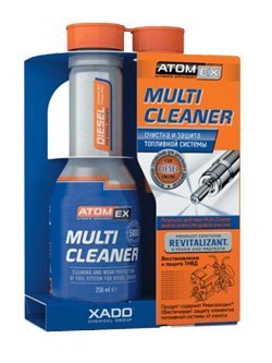 XADO ATOMEX Multi Cleaner Diesel Kraftstoff-Systemreiniger Injektor-Reiniger Einspritzdüsen-Reiniger - Additiv- 250ml