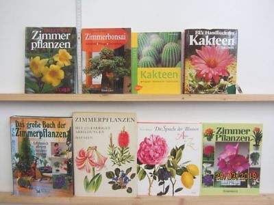 34 Bücher Bildbände Blumen Pflanzen Zimmerpflanzen Grünpflanzen Pflanzenpflege