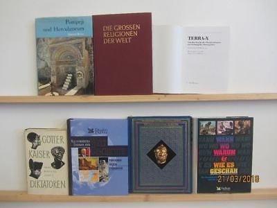 20 Bücher Bildbände Kunst Kultur Geschichte Weltgeschichte Paket 1