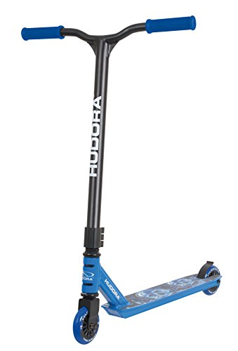 HUDORA Stunt-Scooter XQ-12, blau - 14025 - Freestyle Tretroller