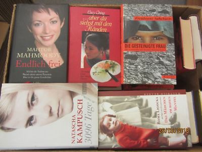 46 Bücher Schicksal Lebenstragödie Lebensgeschichte Biografie Autobiografie