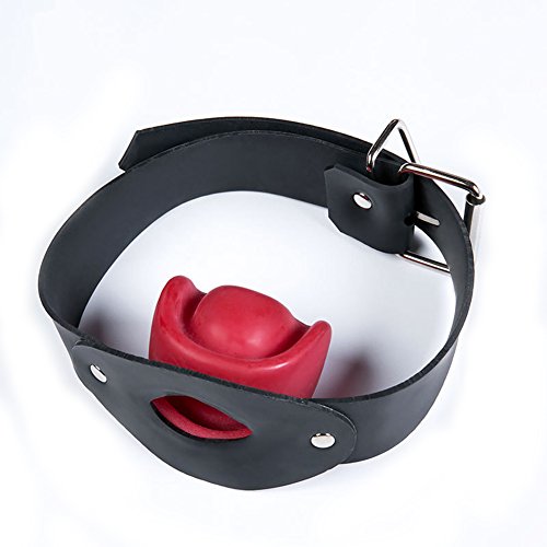 XY Fancy Voller Latex-Knebel Geöffneter Mund-Knebel mit verstellbarem Riemen-Paar-BDSM Erwachsenem Sklaven-Rollenspiel-Geschlechts-Spielzeug